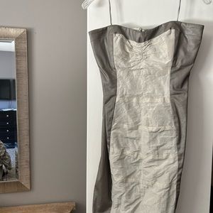Strapless size 4 Nicole Miller Dress.